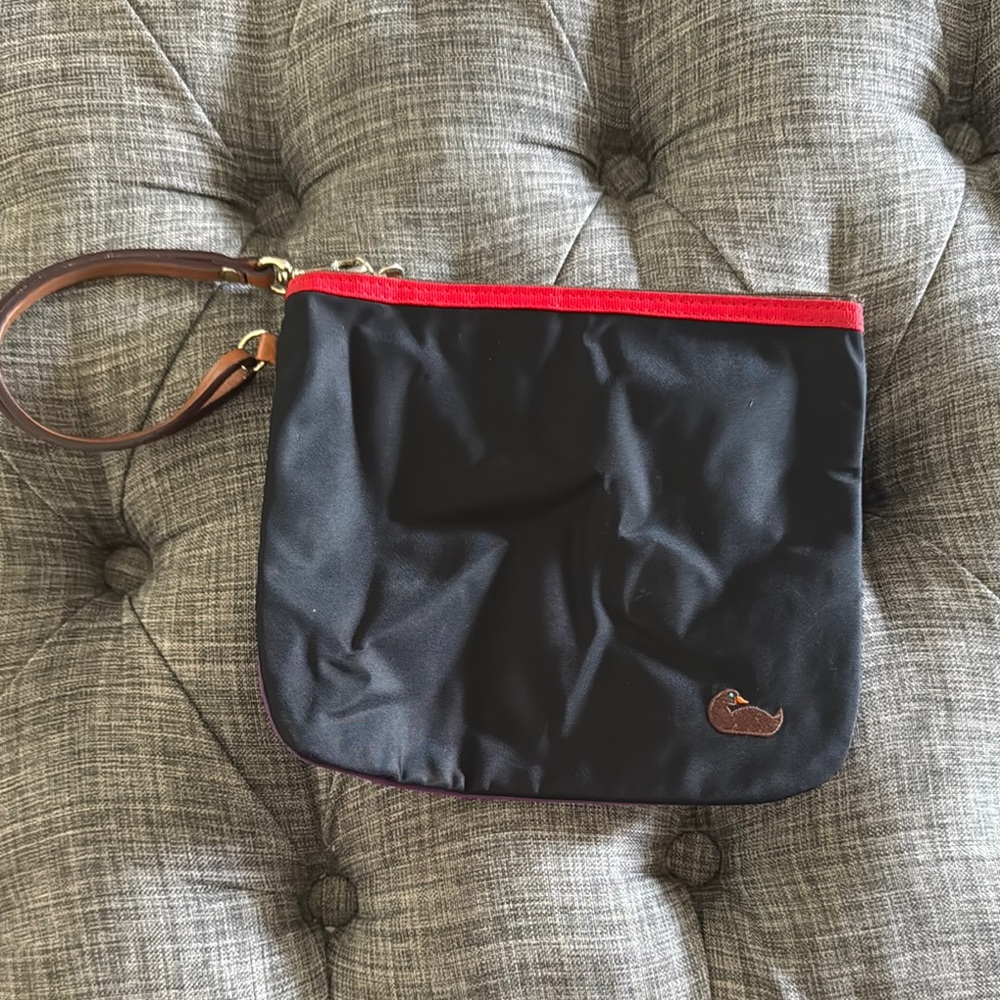 Dooney and Burke nylon clutch